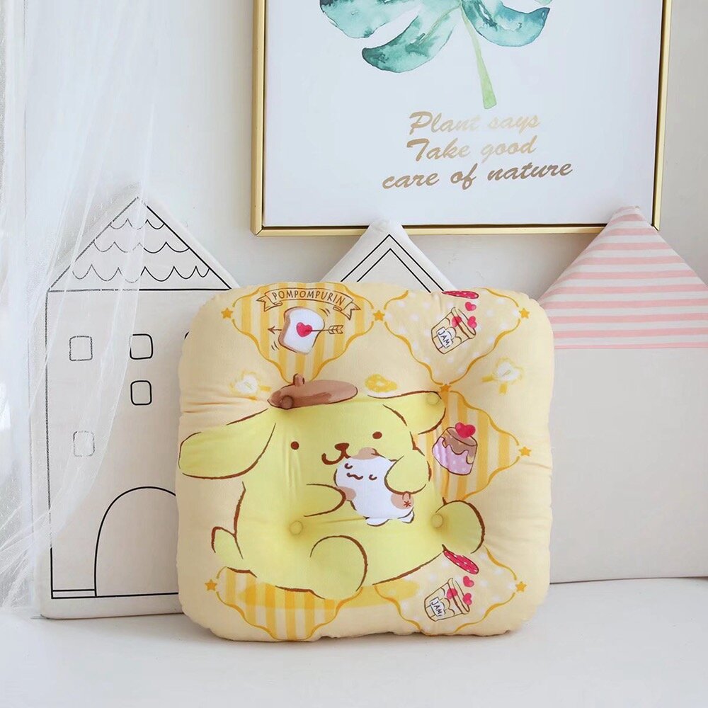 Pompom Purin-kudde
