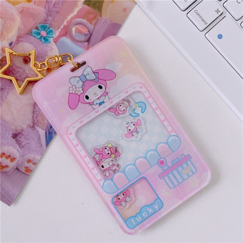 My Melody bag charm gotcha-maskin
