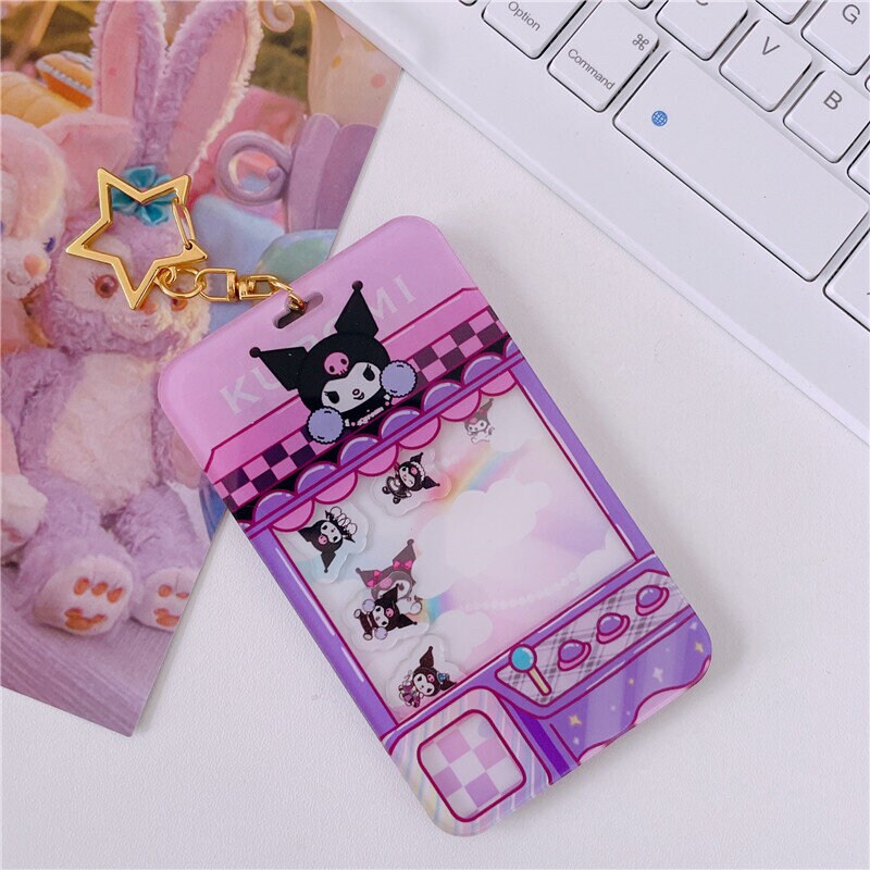 Kuromi bag charm gotcha-maskin
