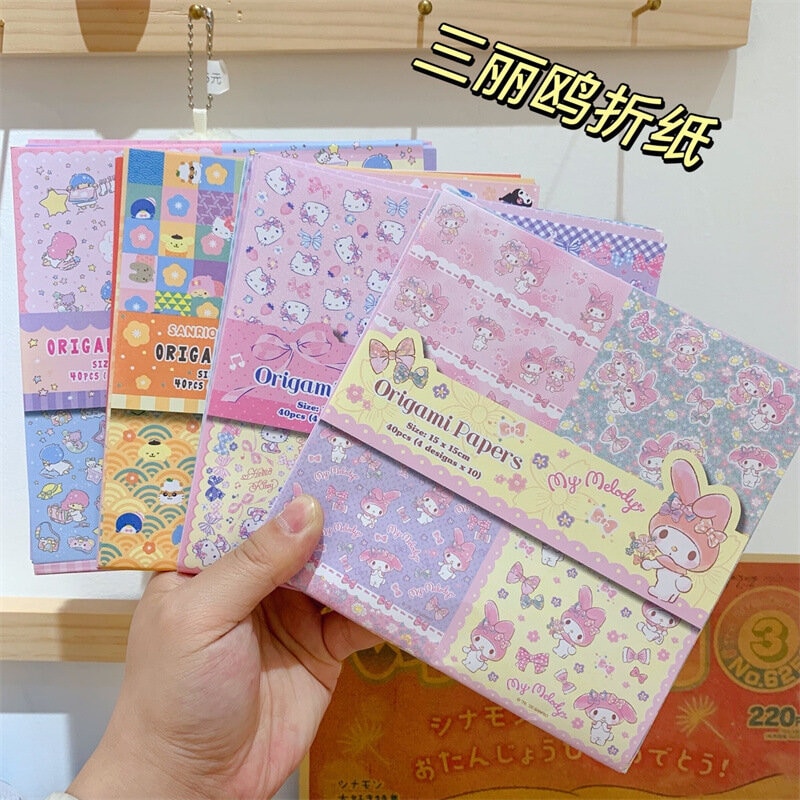 Origamipapper Hello Kitty