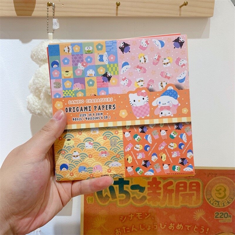 Origamipapper Sanrio characters