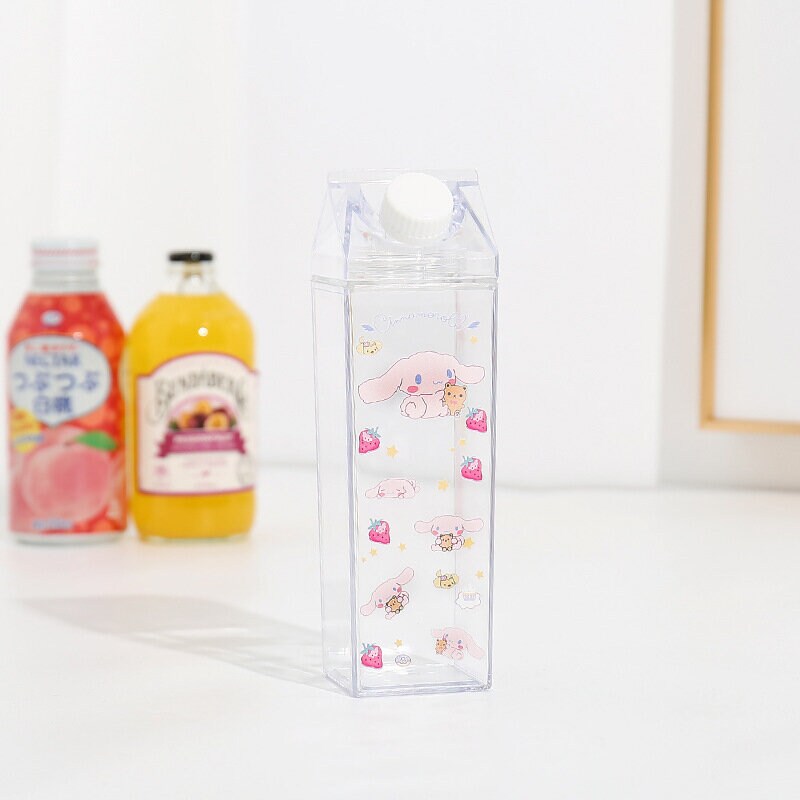 Cinnamoroll-vattenflaska, mjölkkartong