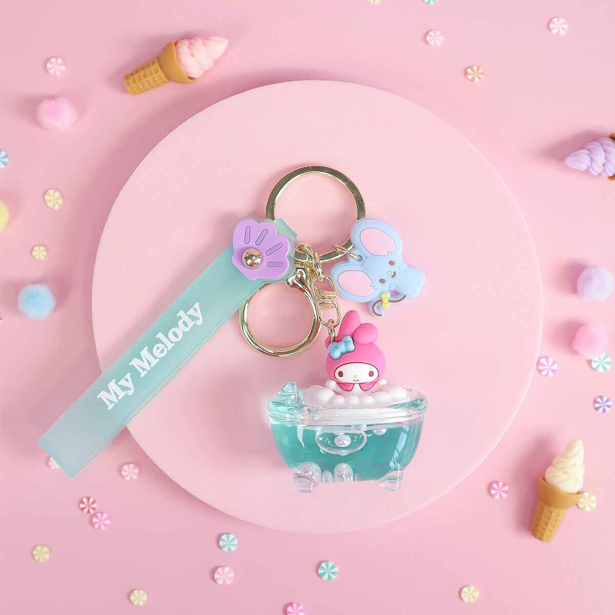 Nyckelring My Melody bubbelbad