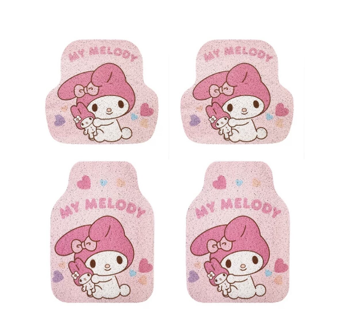 Bilmattor My Melody 4-pack