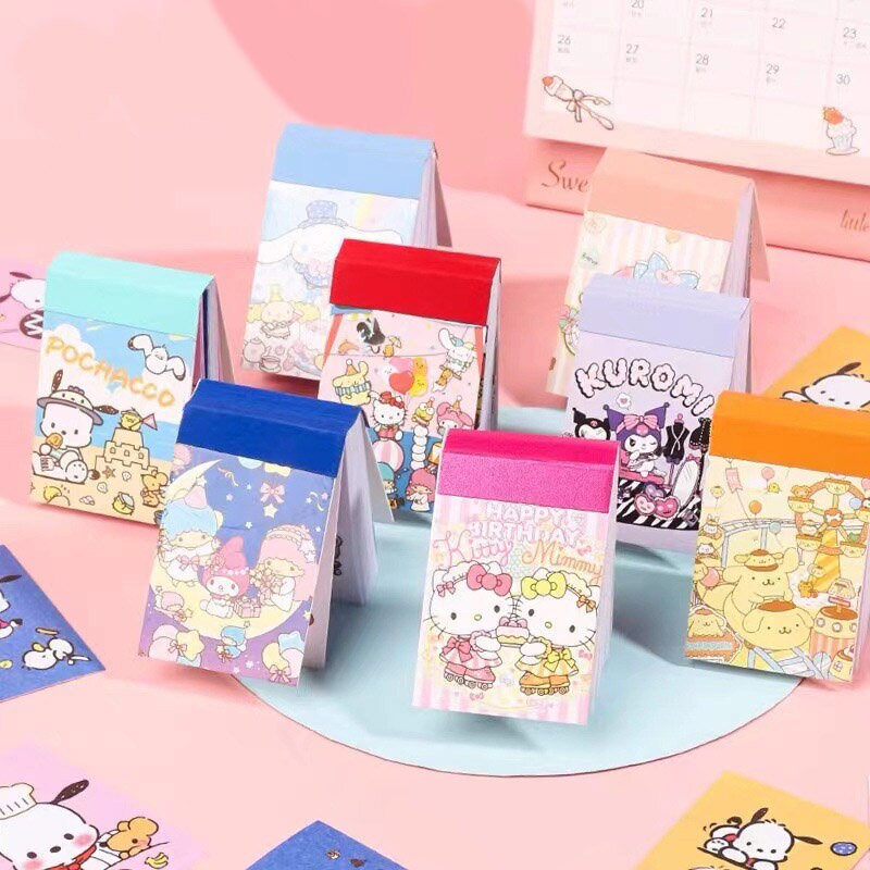 Sanrio minihäfte med stickers