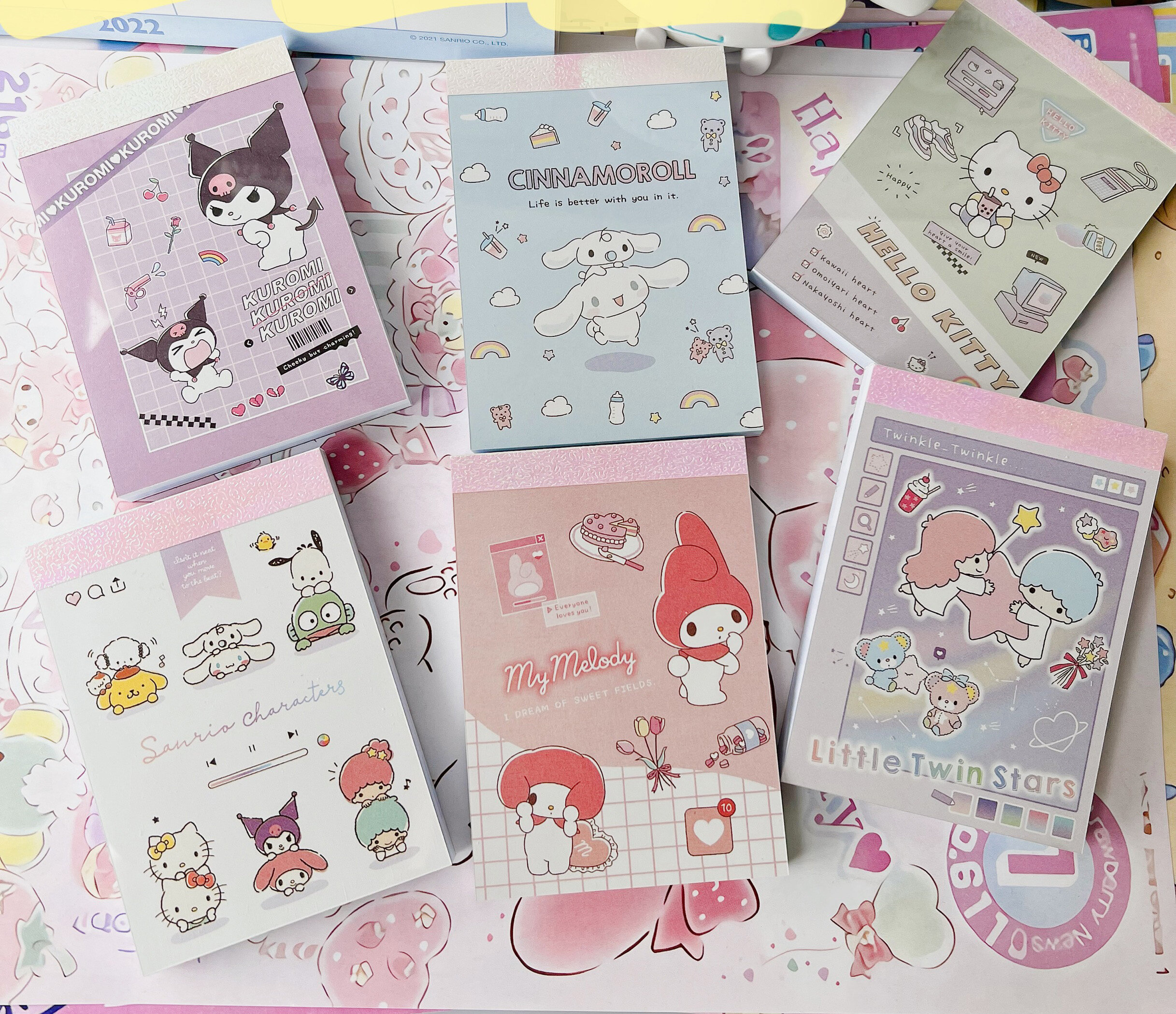 Sanrio anteckningsblock