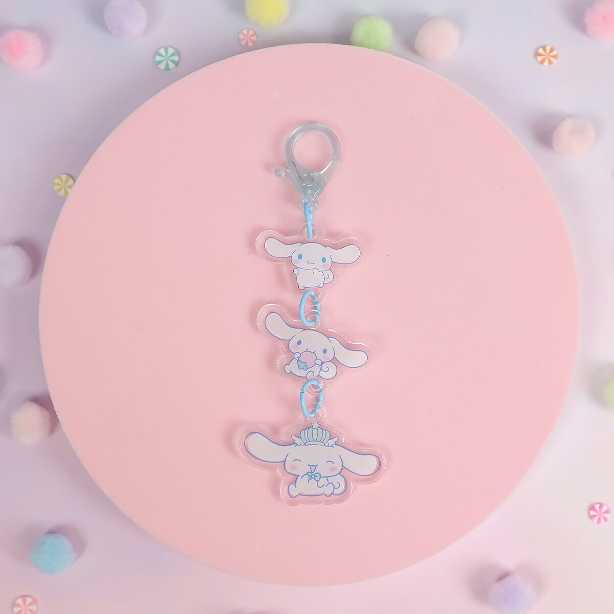 Bag charm Cinnamoroll x3