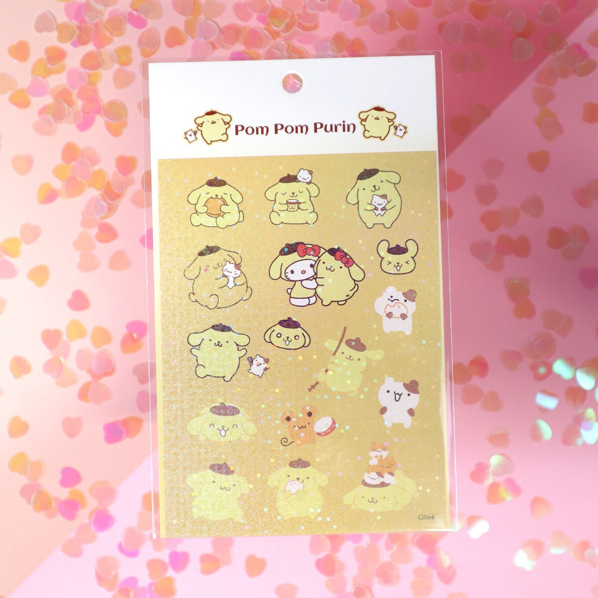 Sanrio holo-glitter stickers