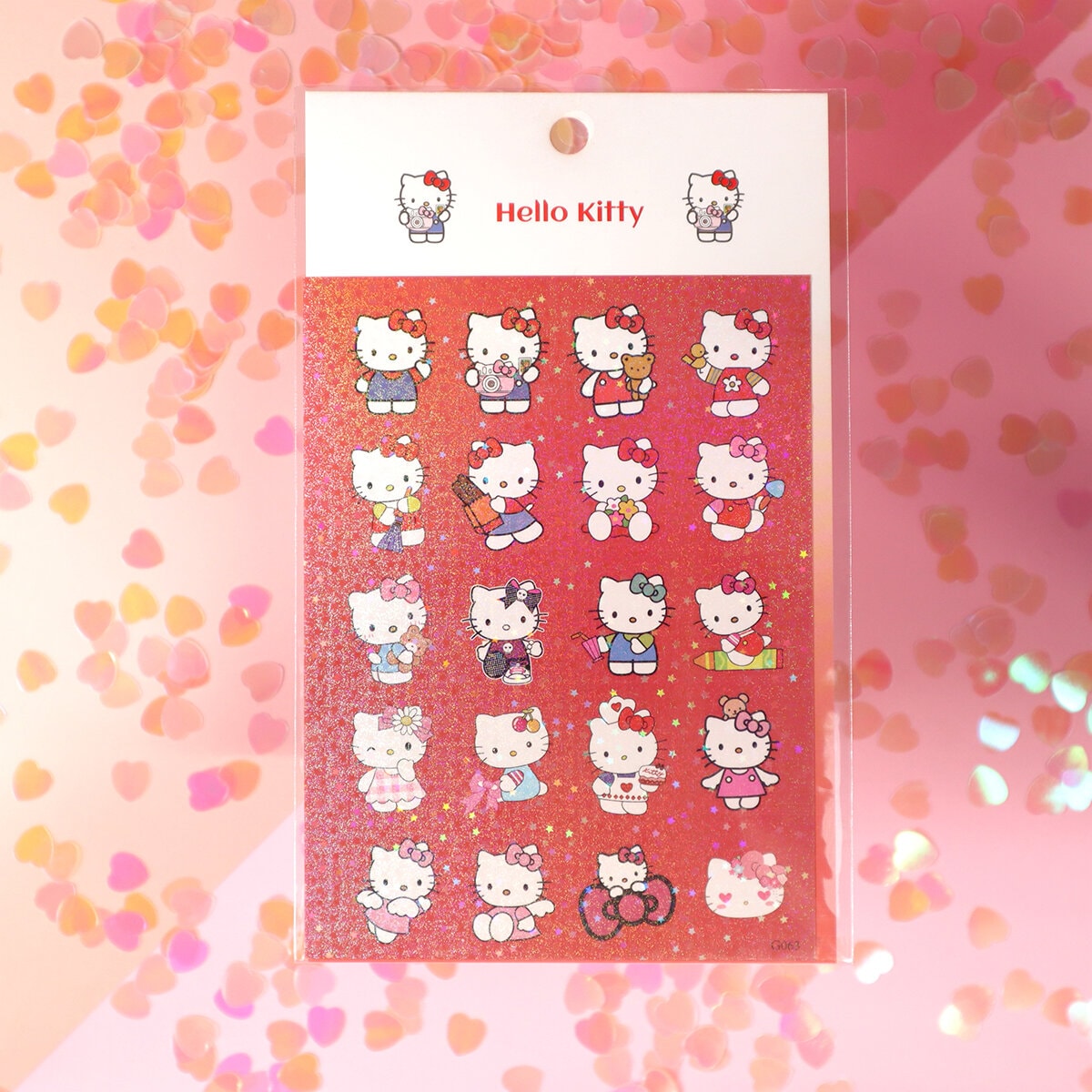 Sanrio holo-glitter stickers
