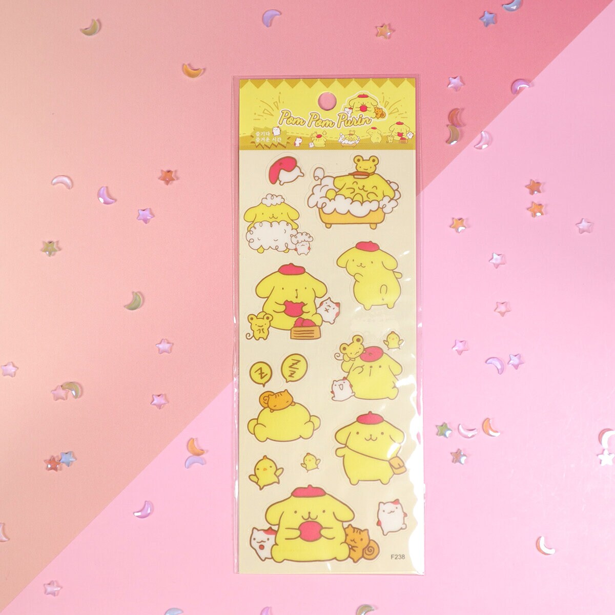 Stickers, Pompom Purin (F238)