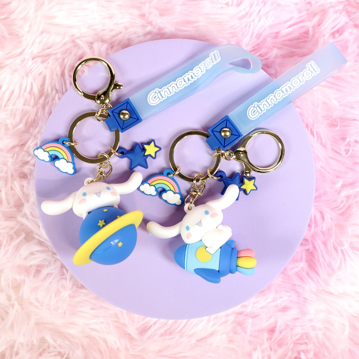 Nyckelring - Cinnamoroll in space