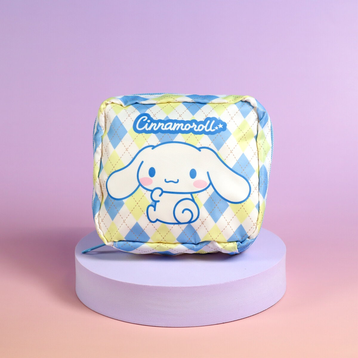 Kvadratisk necessär - Cinnamoroll harlequin