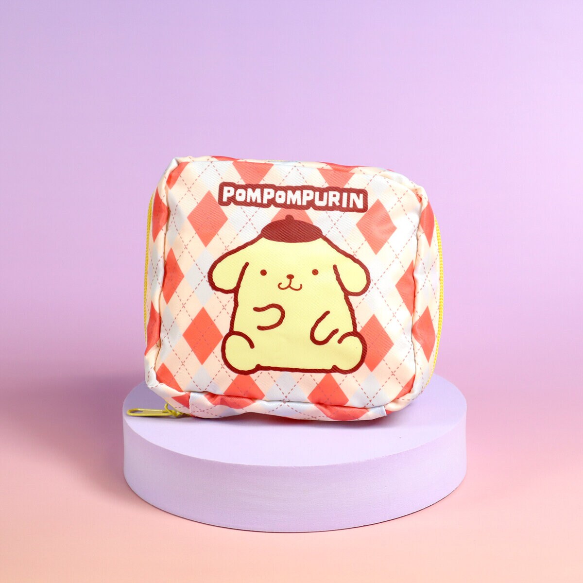 Kvadratisk necessär - Pompompurin harlequin