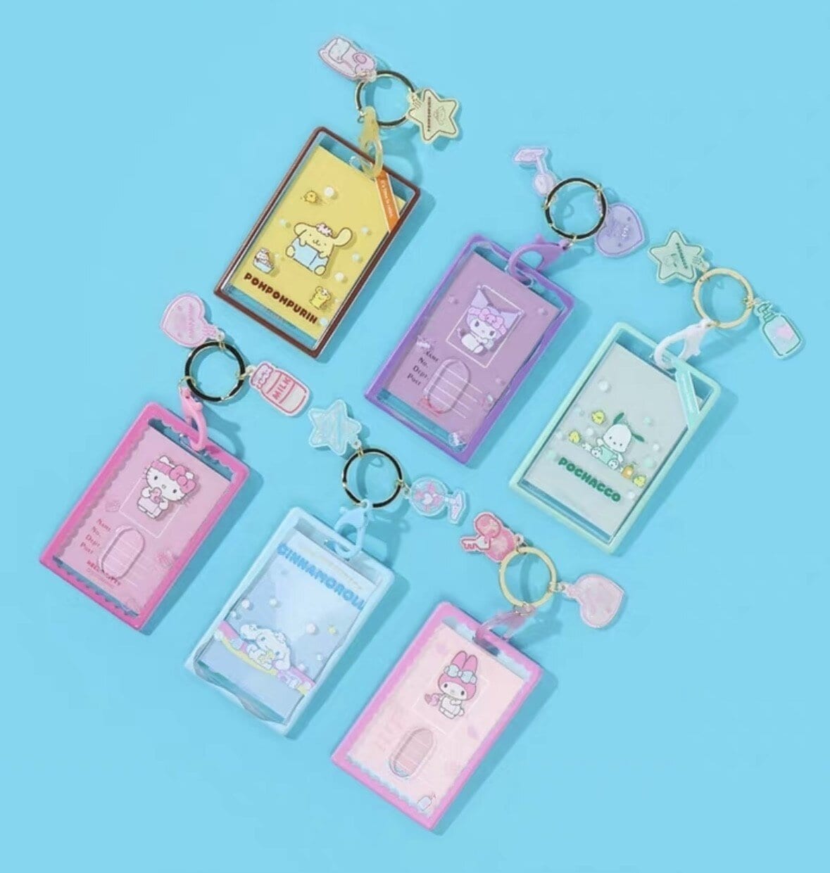 Sanrio nyckelring med korthållare