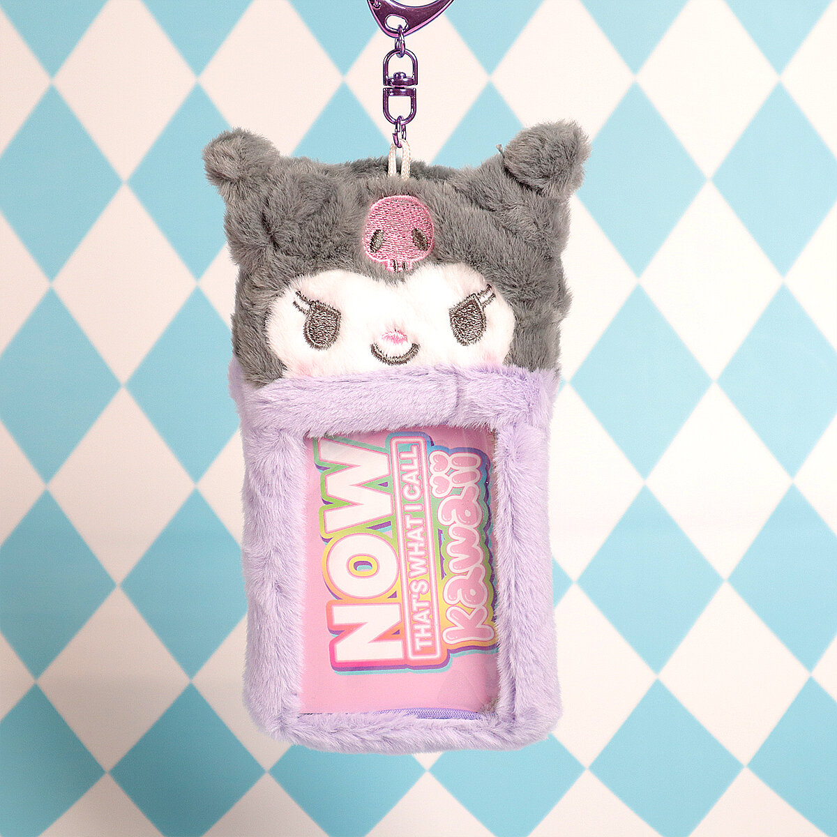 Fluffig korthållare - Kuromi