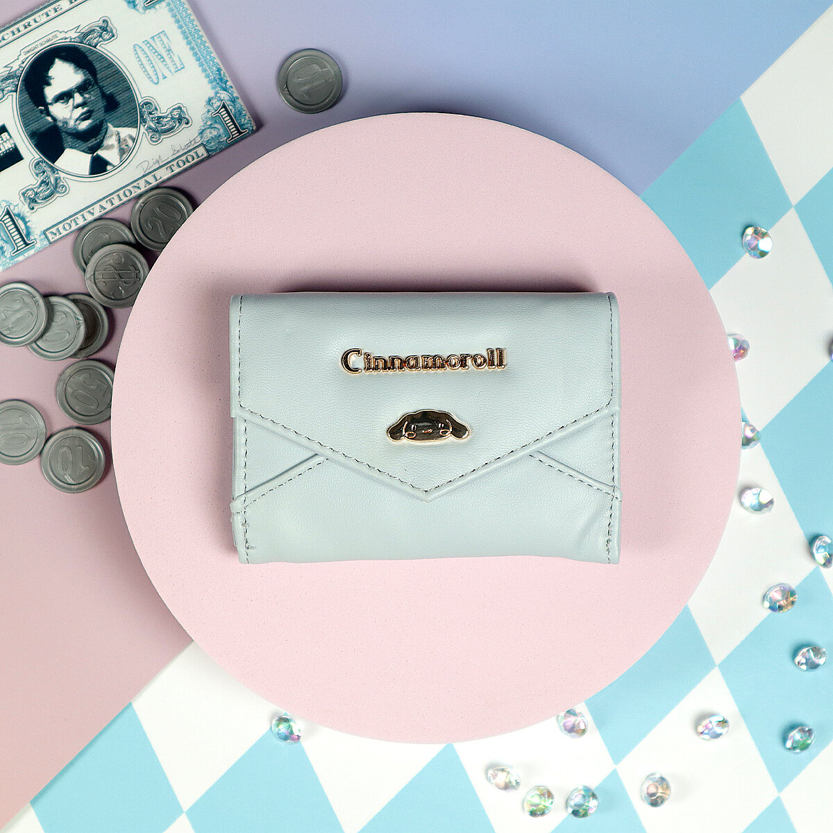 Pastellig Cinnamoroll-plånbok