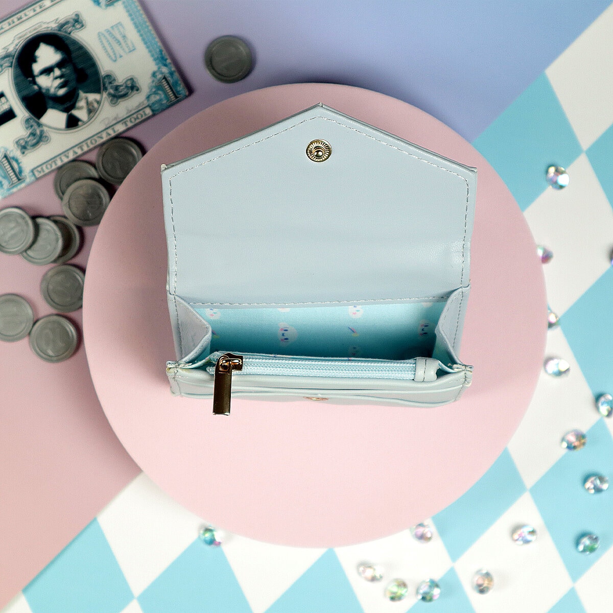 Pastellig Cinnamoroll-plånbok