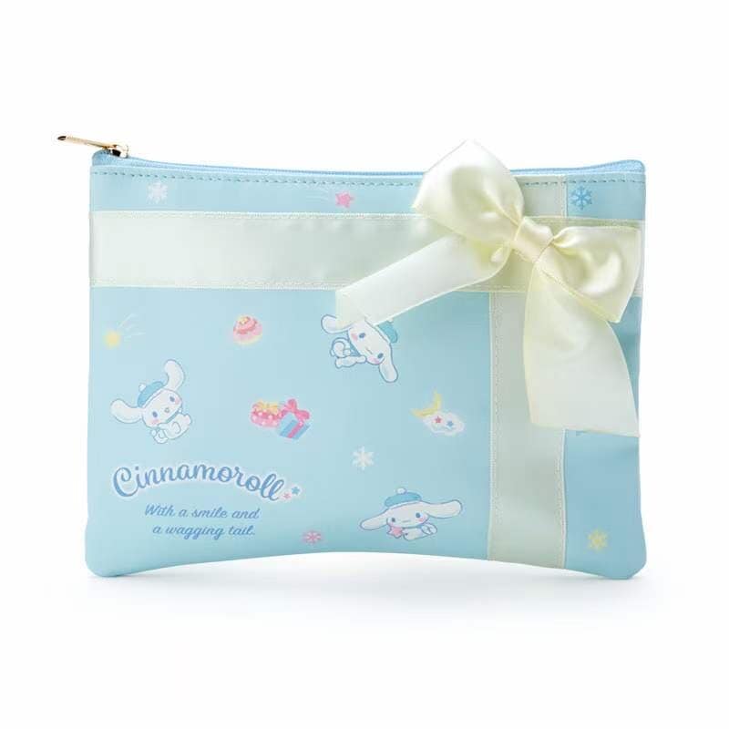 Gullig pastellig necessär med rosett - Cinnamoroll