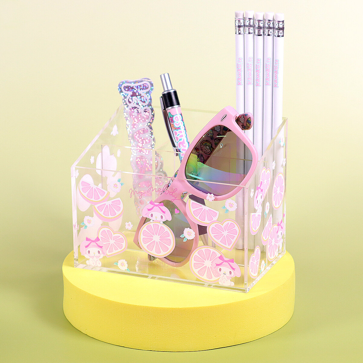Fruktigt My Melody-pennställ