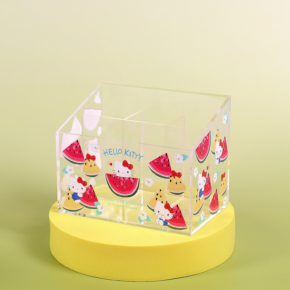 Fruktigt Hello Kitty-pennställ 