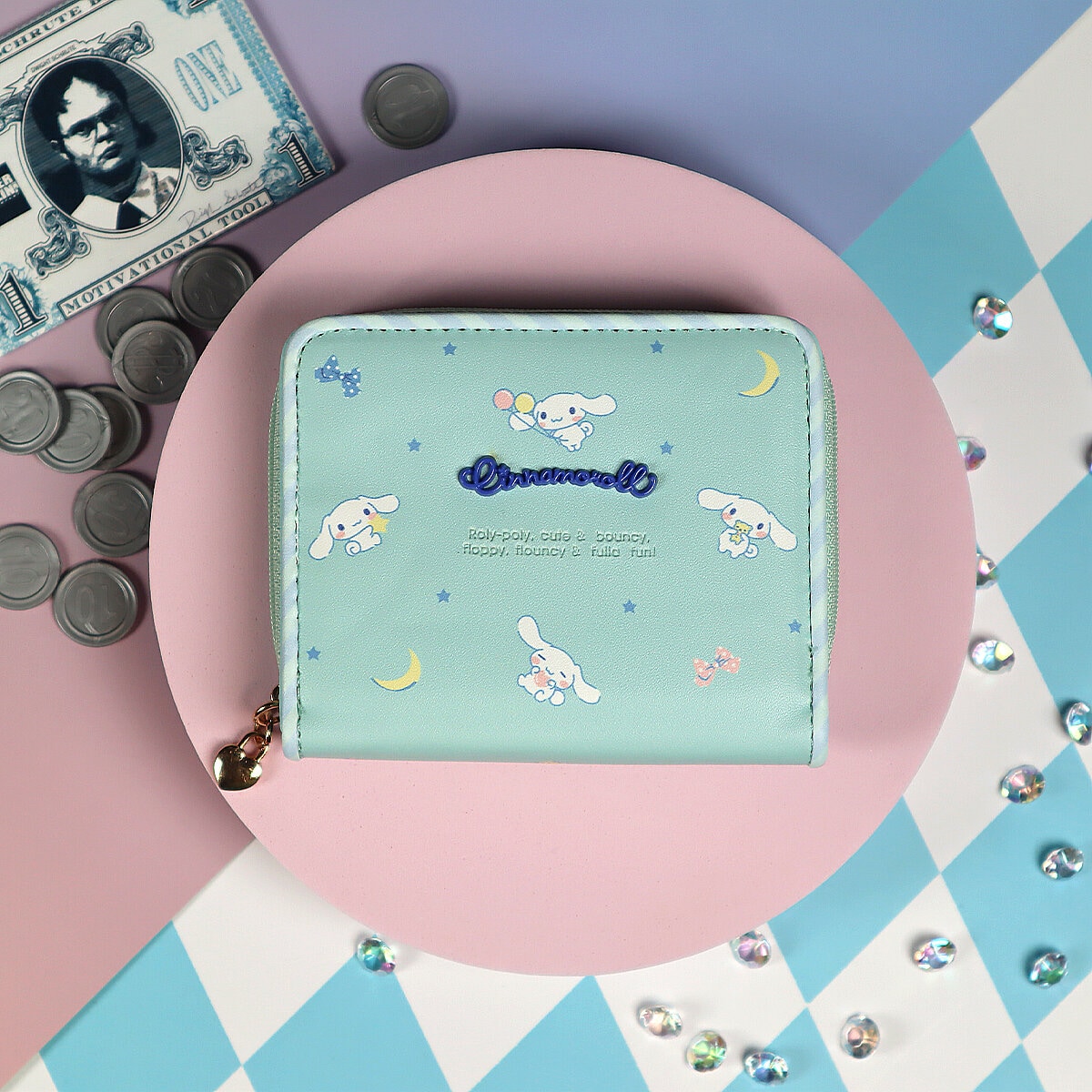 Liten Cinnamoroll-plånbok