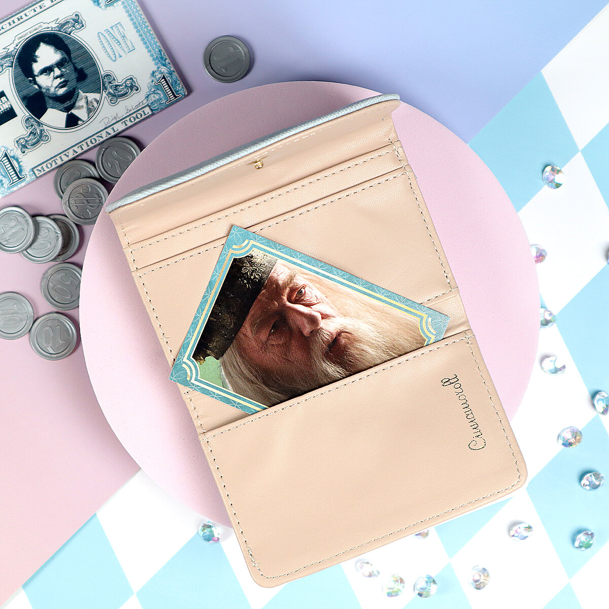 Liten Cinnamoroll-plånbok med klämlås