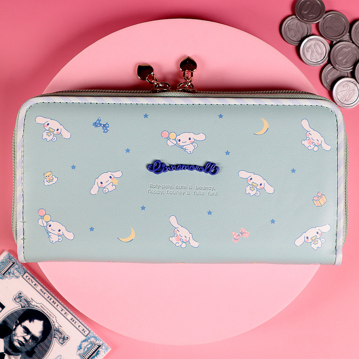 Avlång Cinnamoroll-plånbok