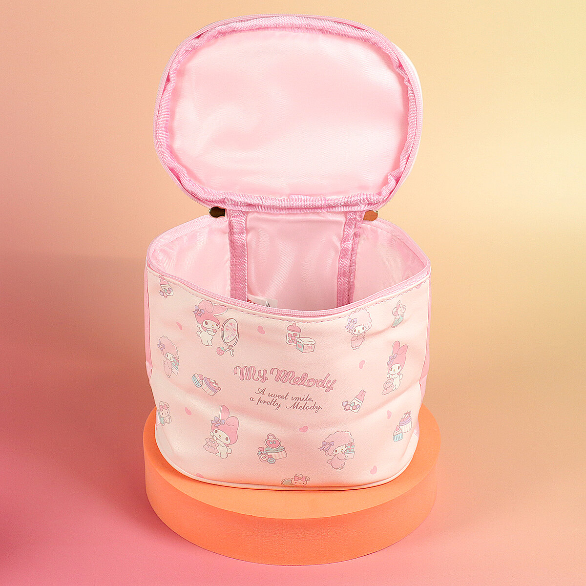 Pastellig necessär med rosetthandtag - My Melody
