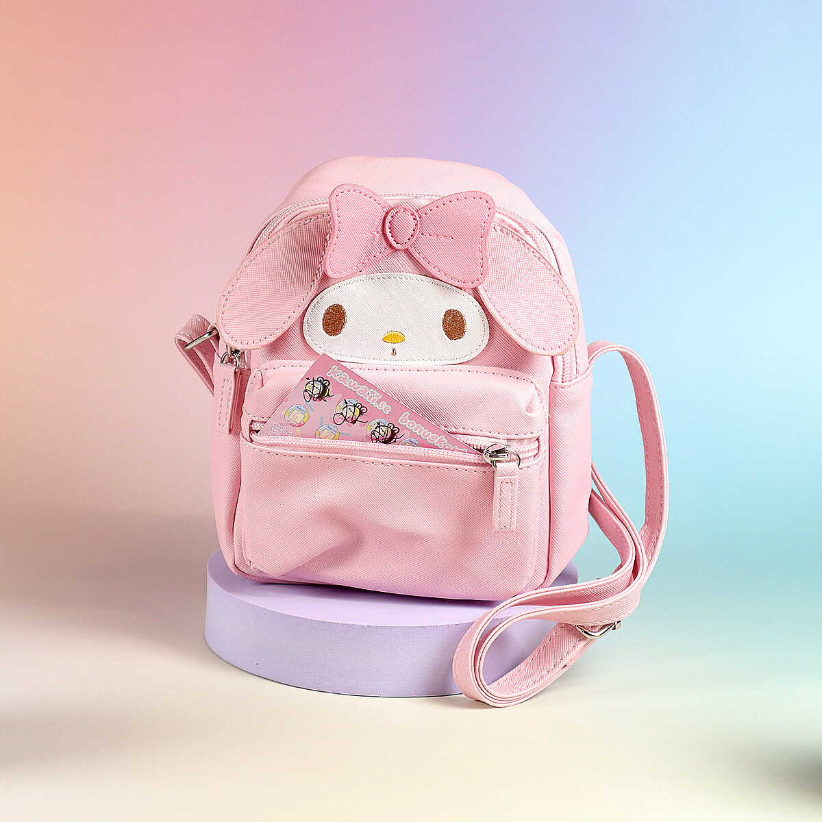 My Melody-axelväska med ficka