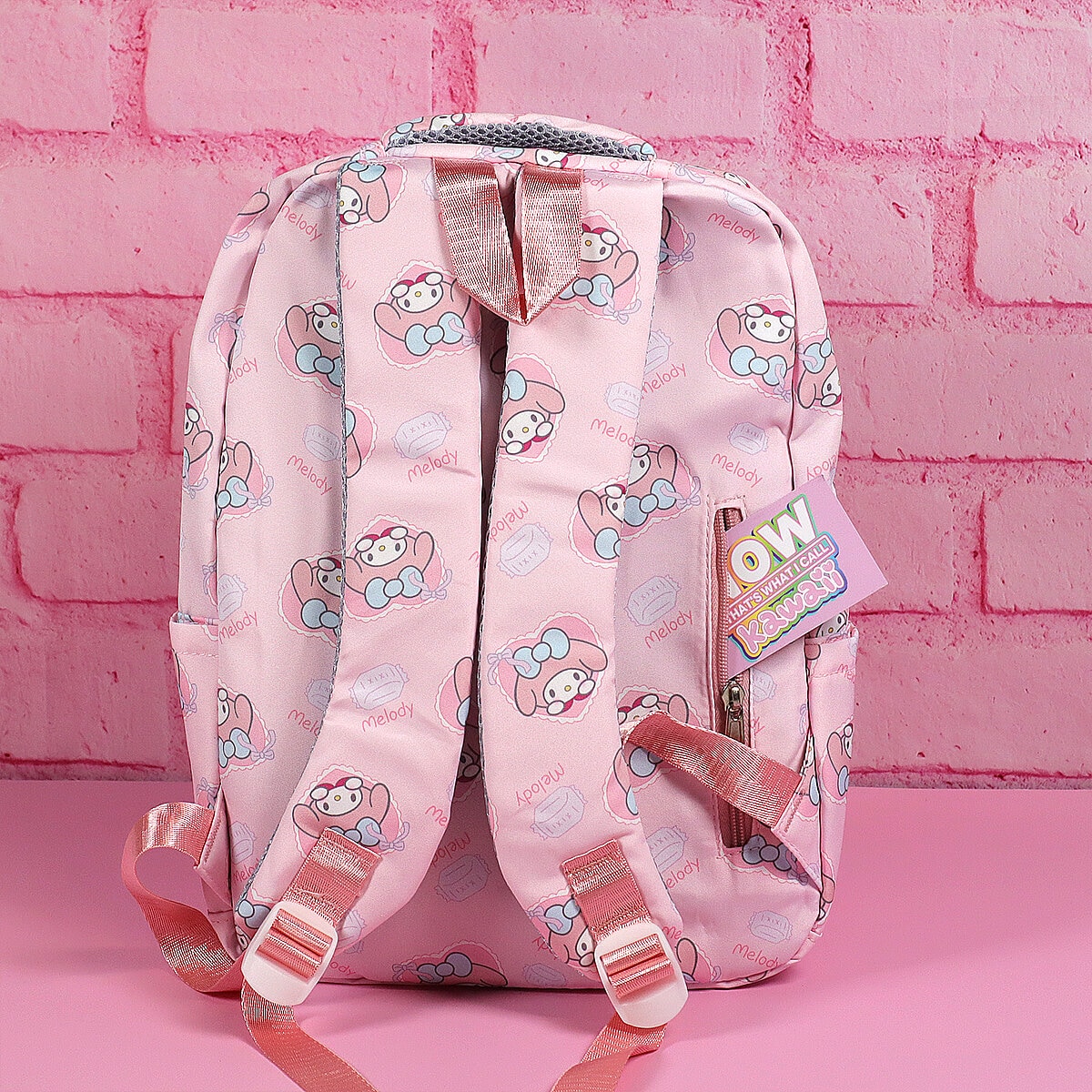 My Melody-mönstrad ryggsäck
