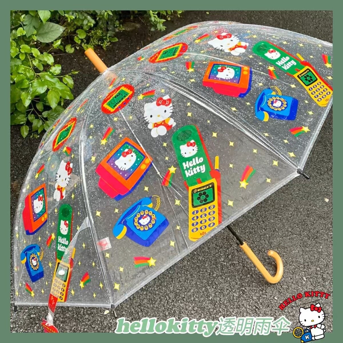 Paraply - 90´s Hello Kitty