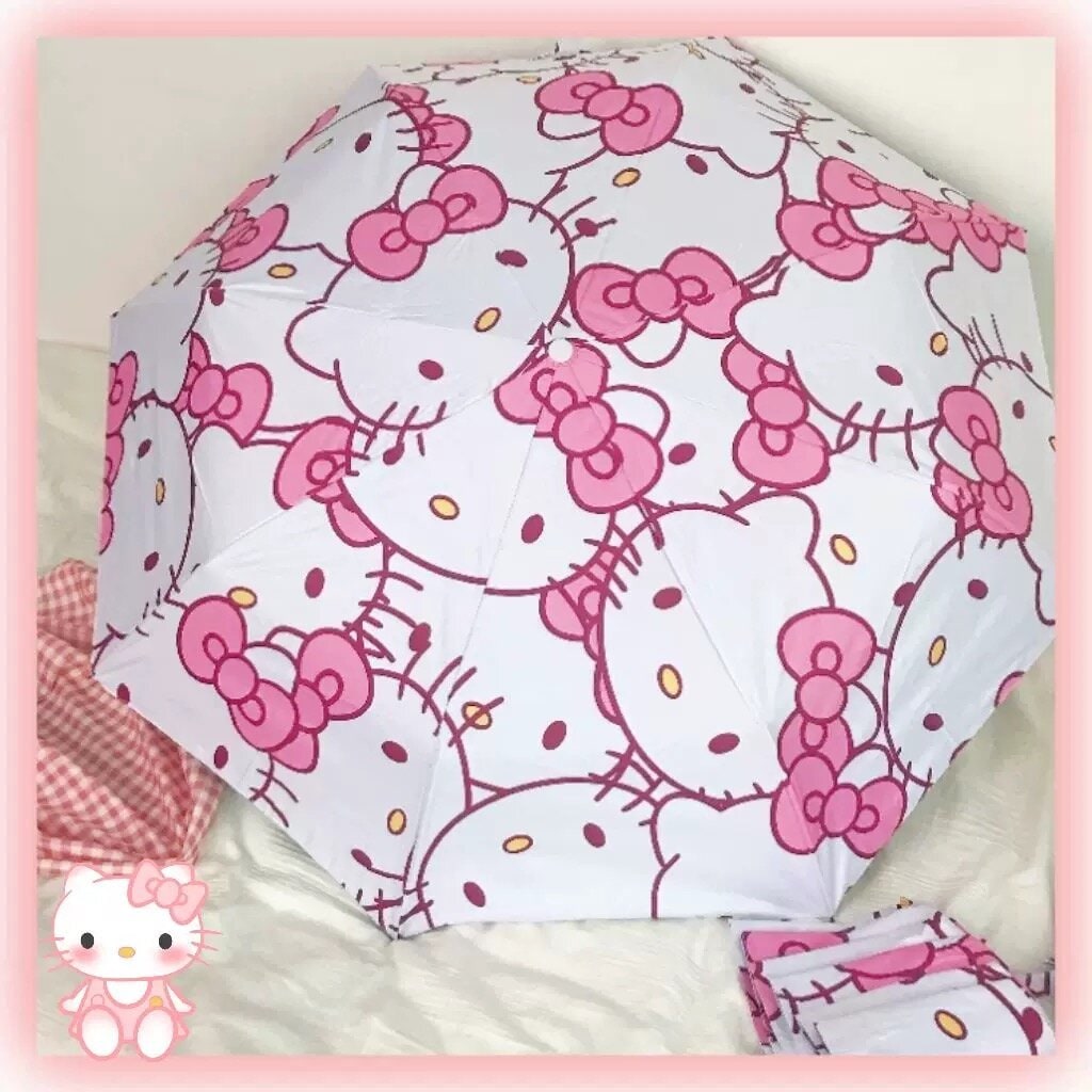 Paraply - Hello Kitty all over