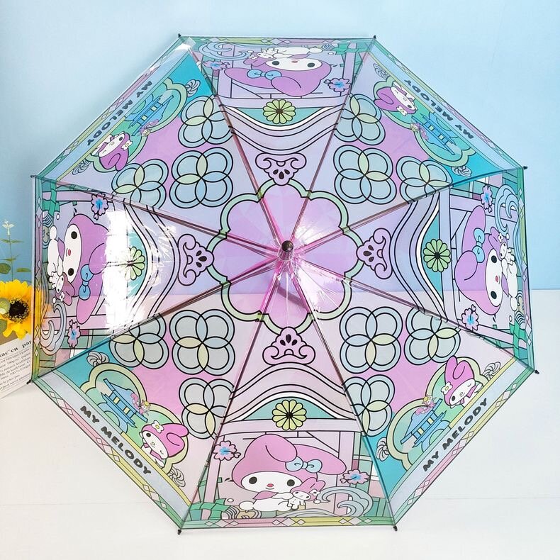 Paraply - Stained glass My Melody
