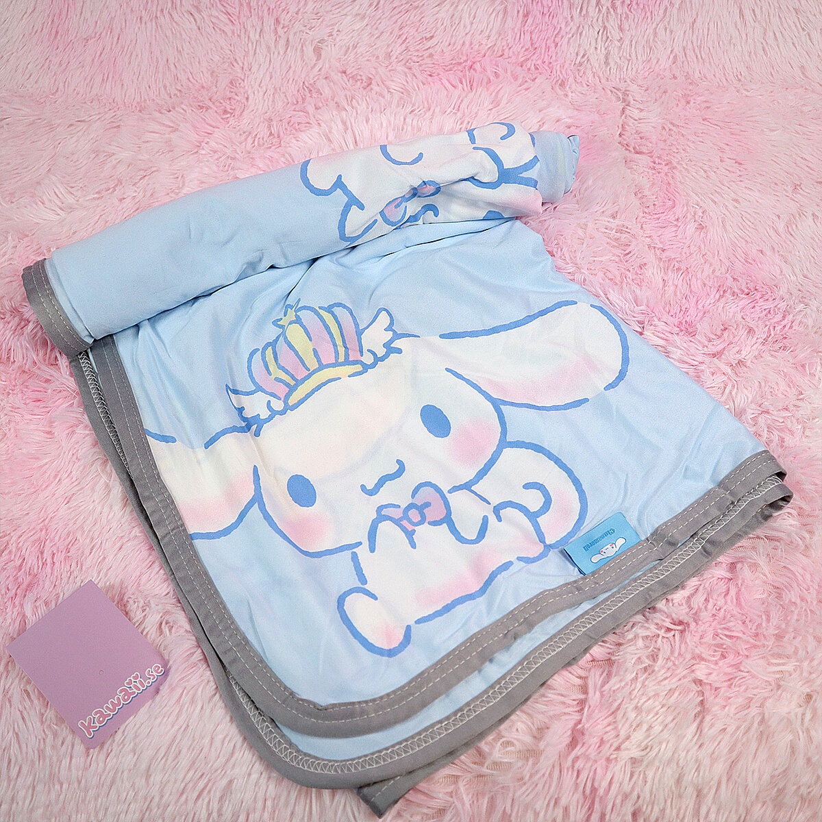 Blå Cinnamoroll-filt