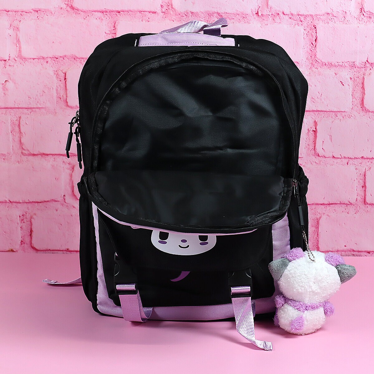 Kuromi-ryggsäck med öron