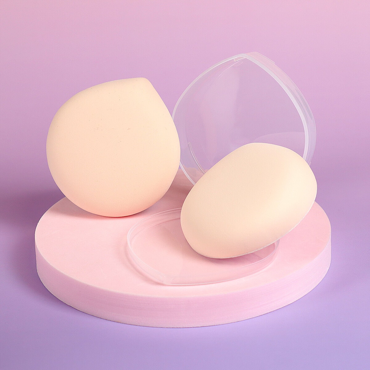 2-pack Kuromi powder puff