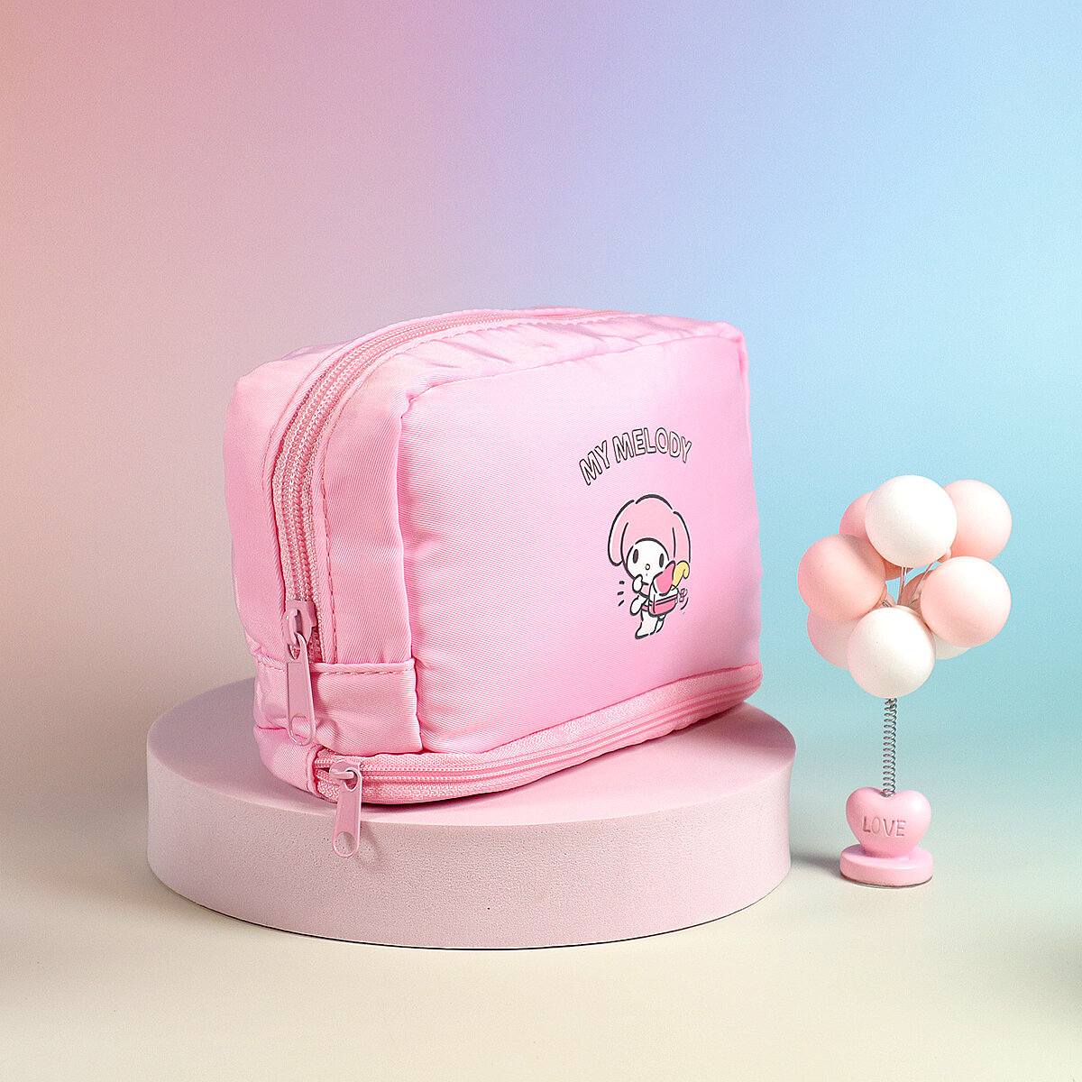 Rosa My Melody-necessär