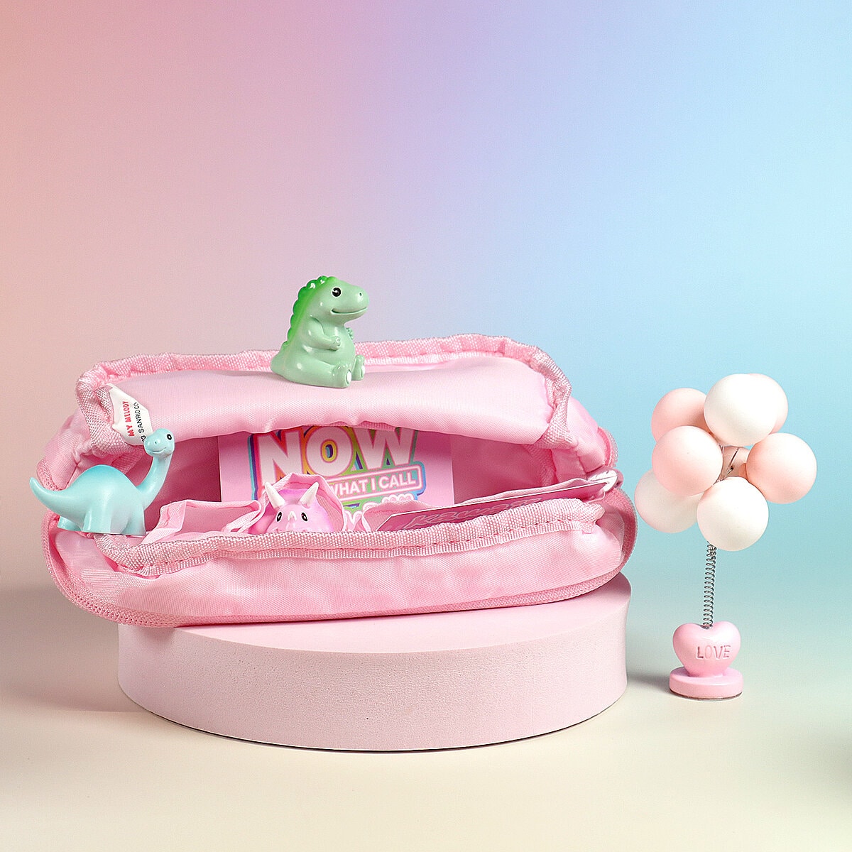 Rosa My Melody-necessär