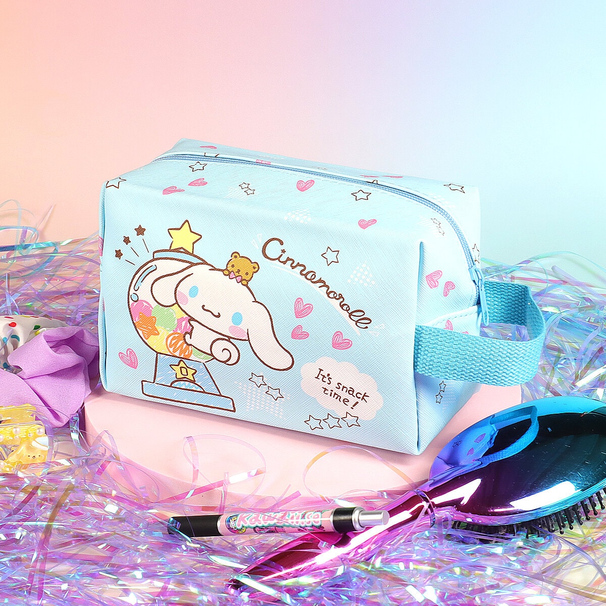 Necessär med handtag - Cinnamoroll snack time