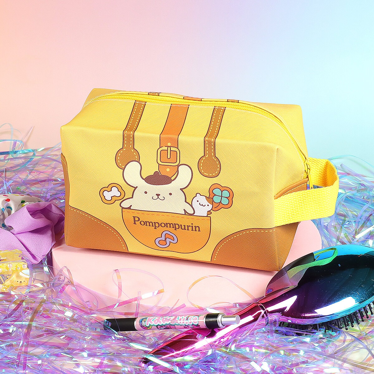 Necessär med handtag - Pompompurin i väska