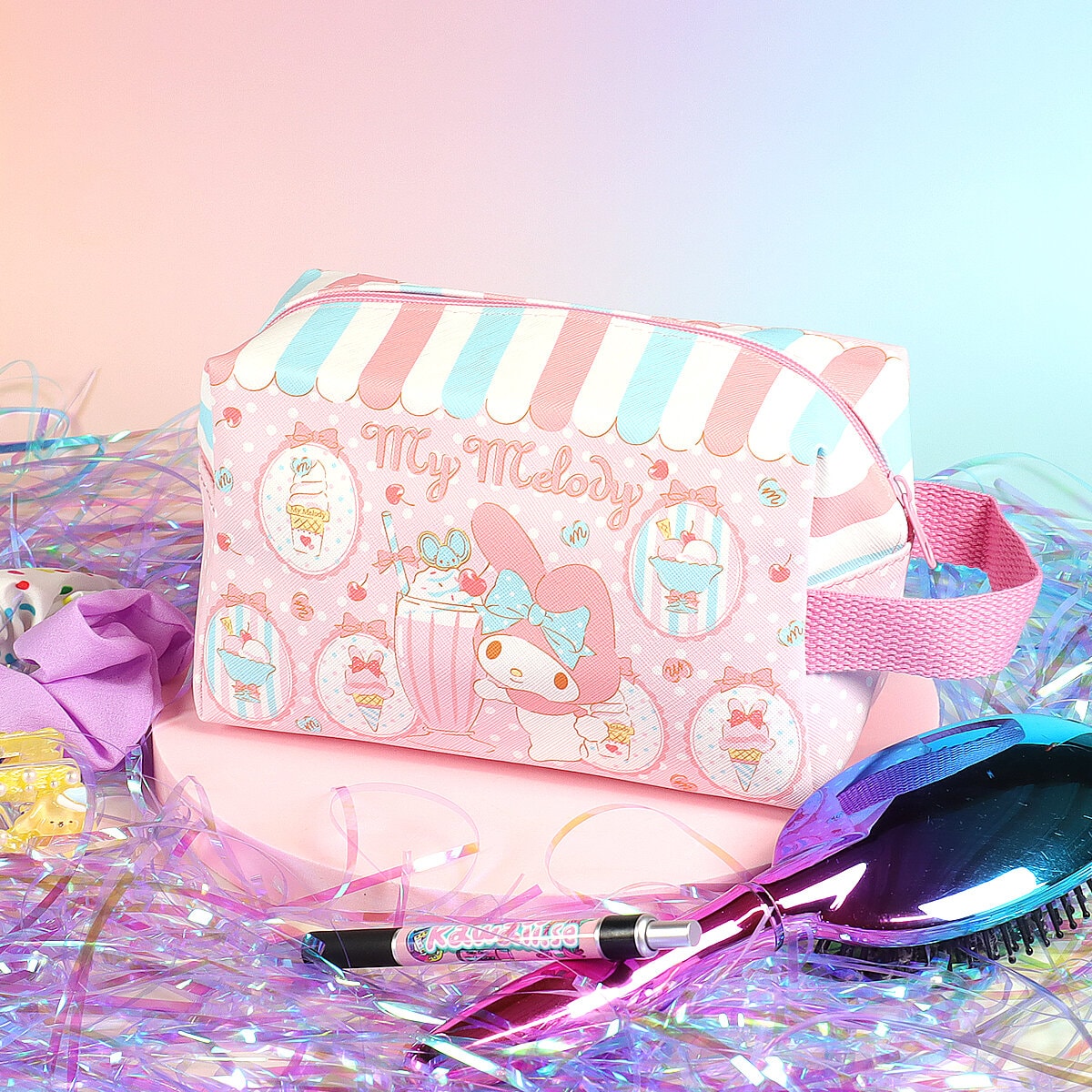 Necessär med handtag - My Melody ice cream 