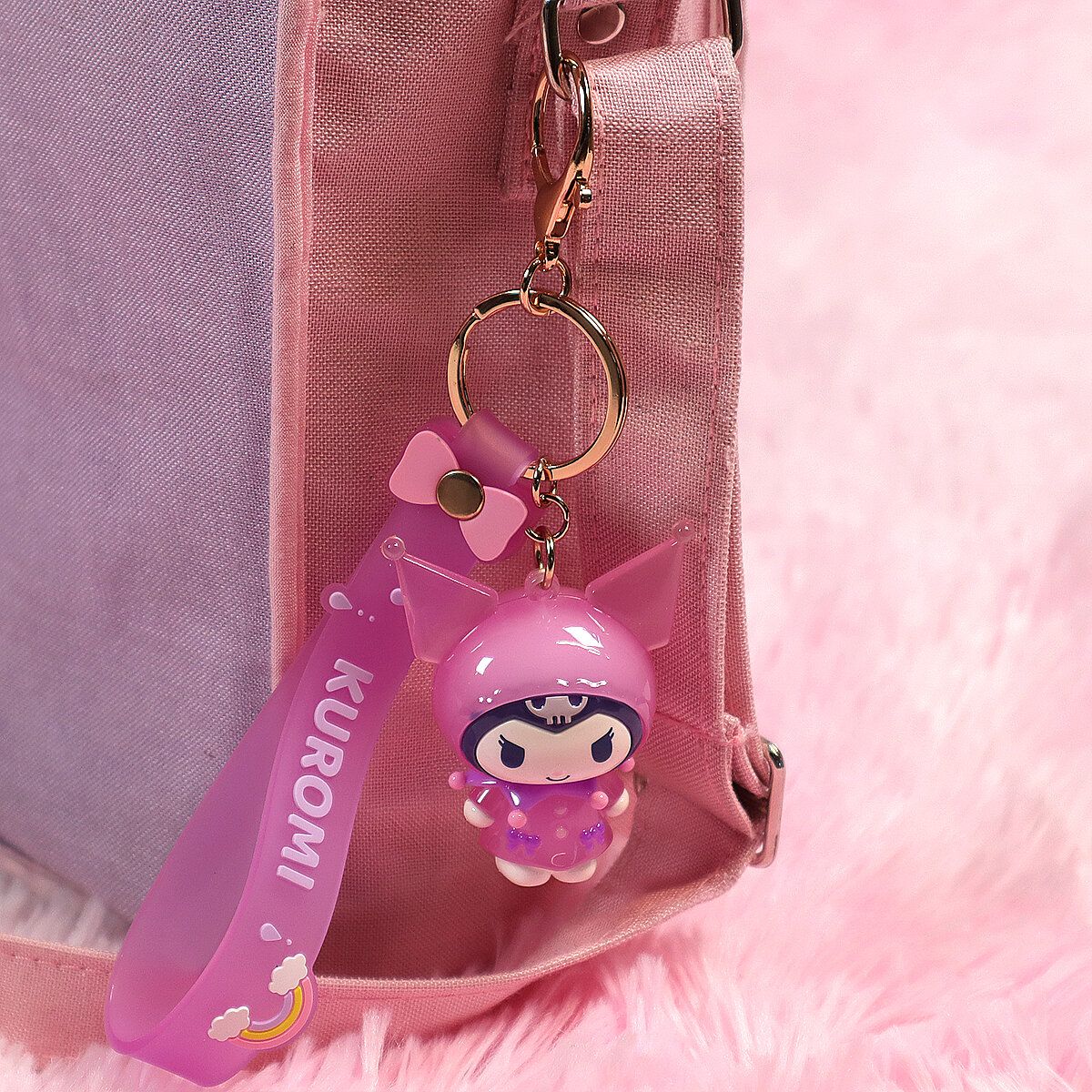 Bag charm - Kuromi Rainy Day