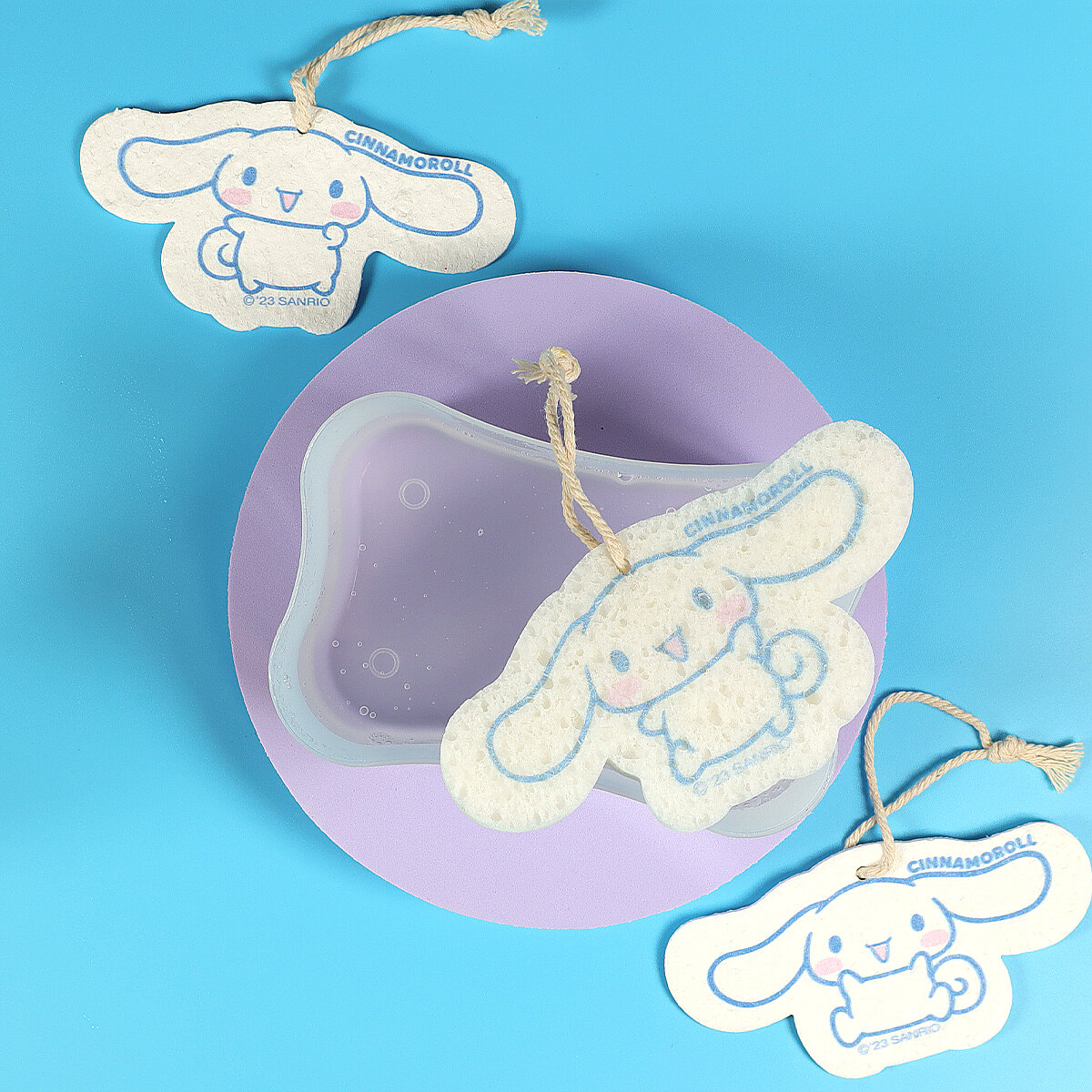 3-pack magisk kökssvamp - Cinnamoroll