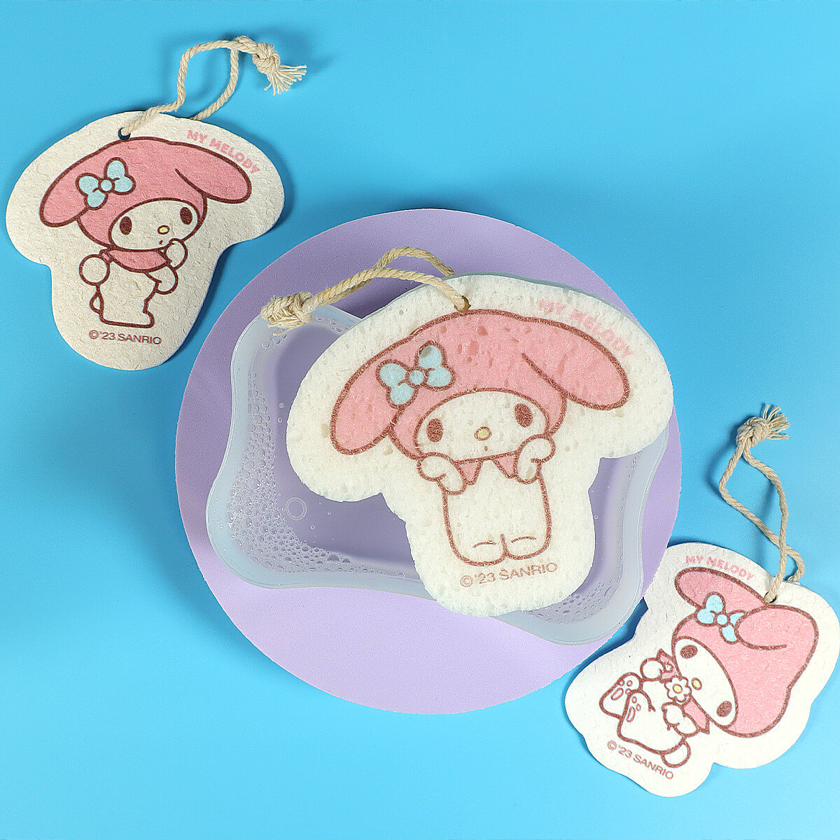 3-pack magisk kökssvamp - My Melody
