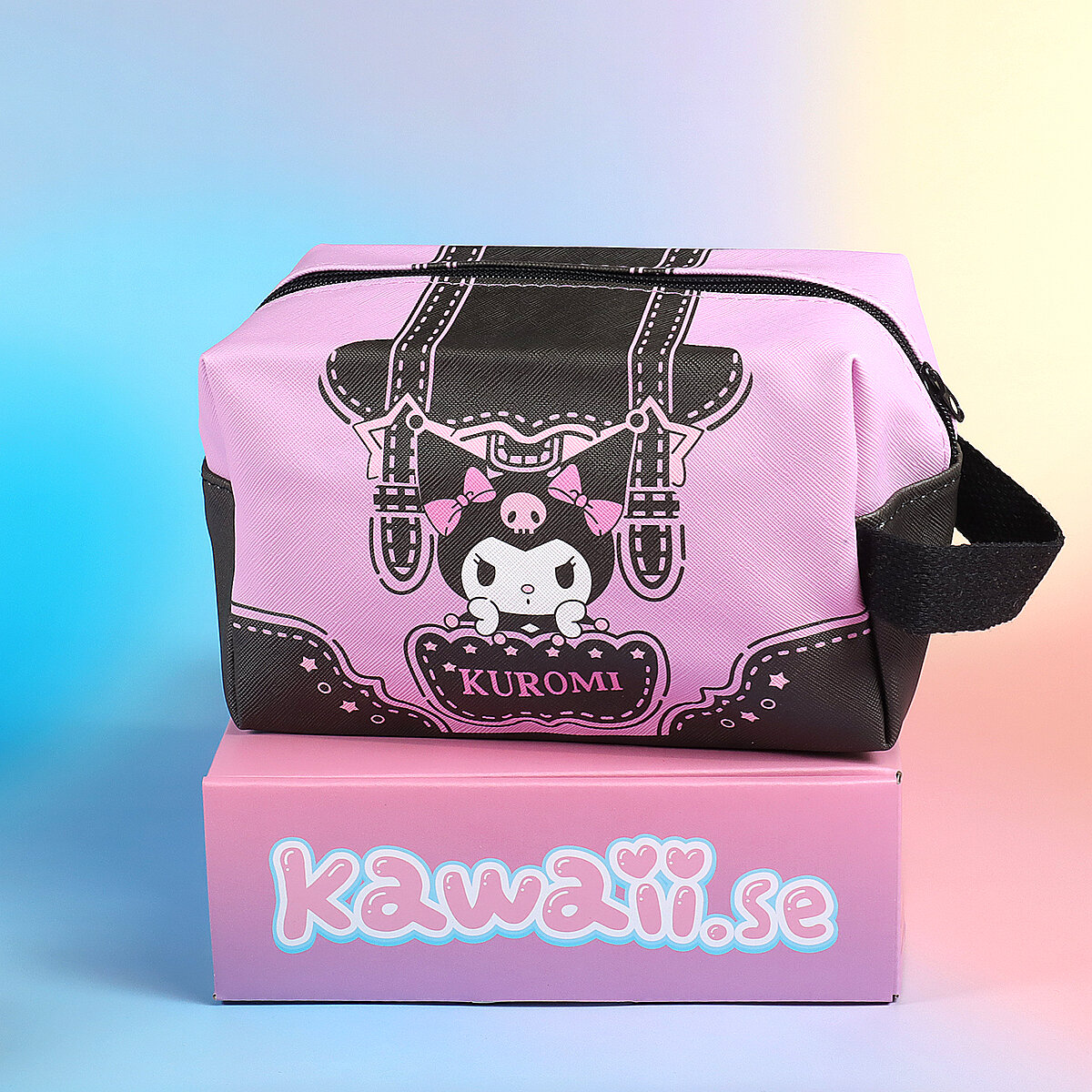 Necessär med handtag - Kuromi i väska