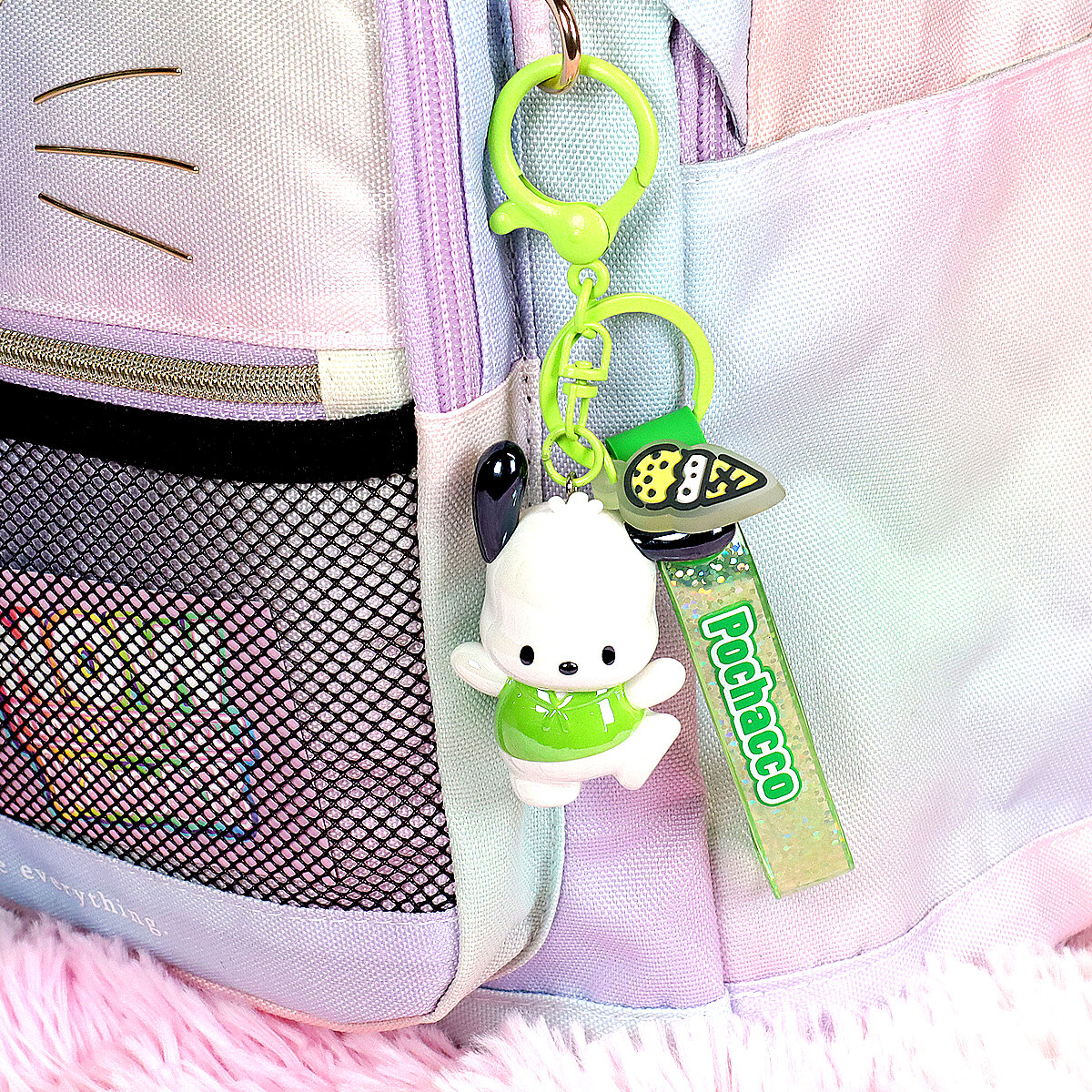 Bag charm - Pochacco Polished Fantasy