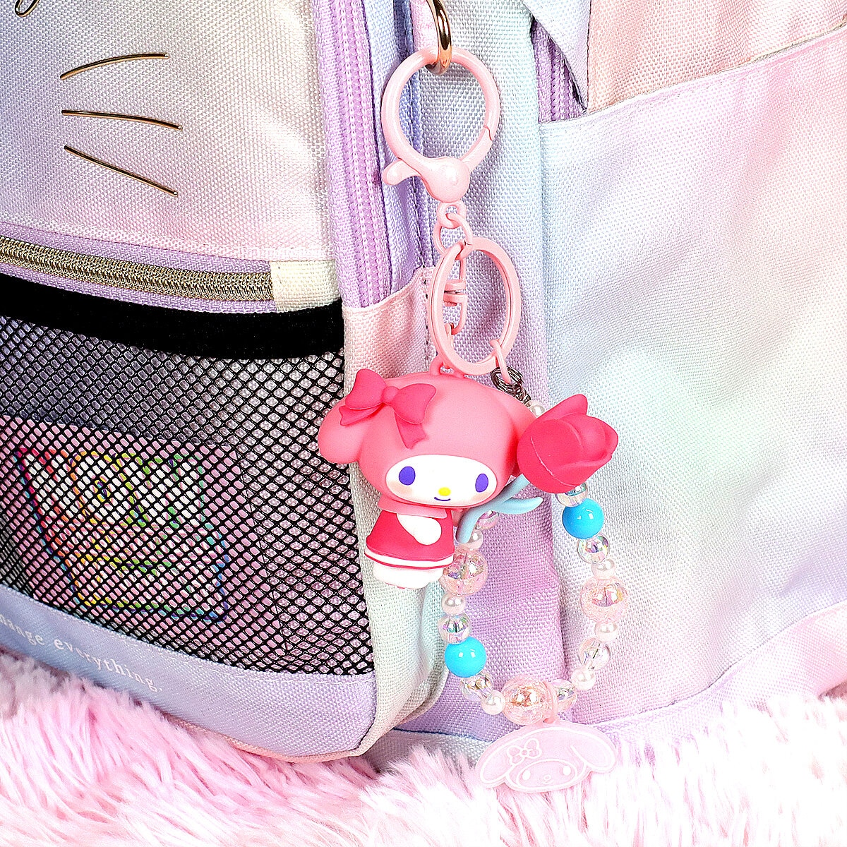 Bag charm - My Melody Flower