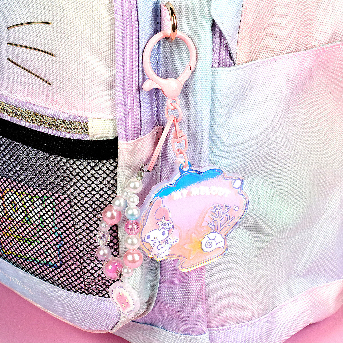 Bag charm - My Melody Iridescent Sea