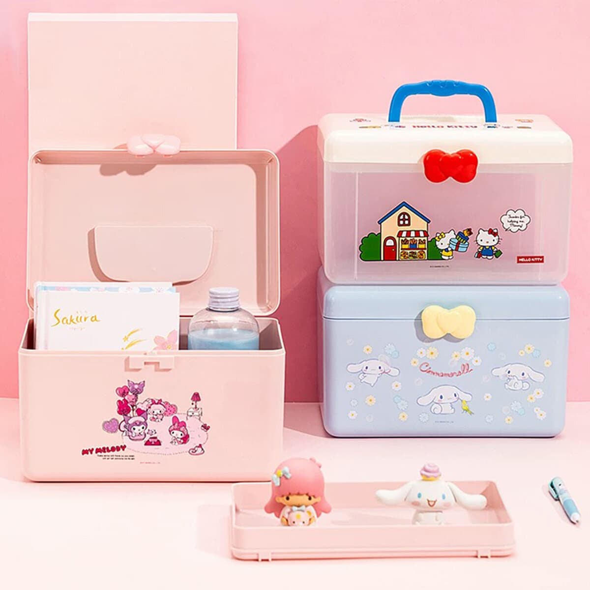 Cinnamoroll förvaringslåda med handtag