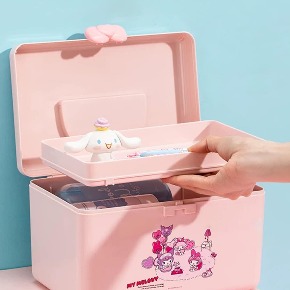 My Melody förvaringslåda med handtag